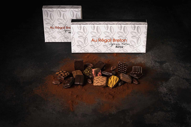 Ballotin de chocolats Au Régal Breton, chocolaterie artisanale à Auray